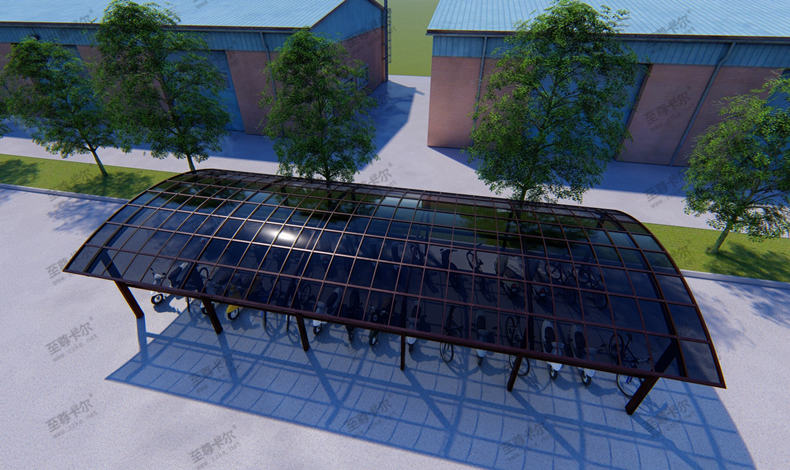 自行車棚的應用廣泛