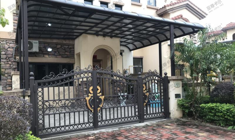 快來看看這些別墅入戶雨棚，有適合你家的嗎？