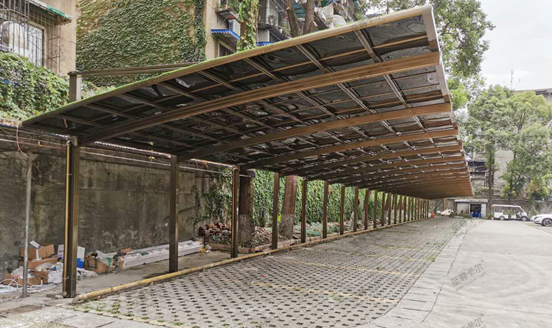 想要做大型車棚？看了這些大型車棚效果圖才明白要怎么做