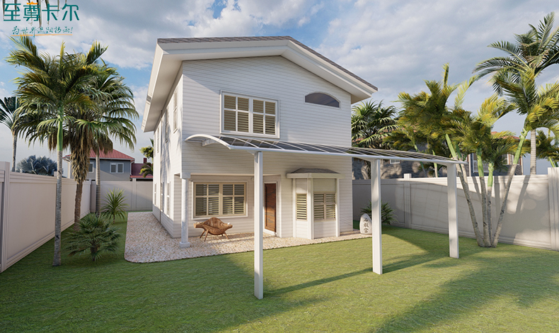 武漢哪里有做雨棚的？耐力板雨棚效果圖？